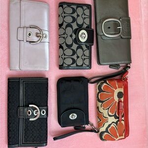 Coach Wallet/Wristlet Lot